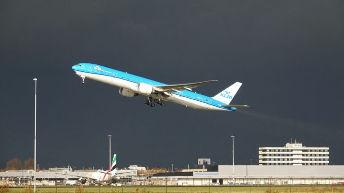 bilden föreställer KLM Linköping