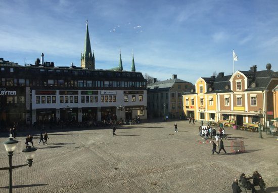 Bilden föreställer platsen för Linköpings blodbad